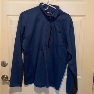 The north face half zip